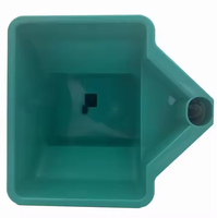 Épandeur de jardin manuel léger de 24 cm avec réglage du débit pour semences, engrais et sel – Vente en gros OEM