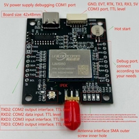 Modules GPS Intégrés UM980/UM981/UM982 avec BDS GPS GLONASS Galileo QZSS, RTK/INS Plein Système Pleine Fréquence pour le Positionnement