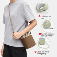 Oreillers cervicaux en mousse à mémoire de forme pour les voyages en avion et en voiture Conception ergonomique compacte Oreiller de voyage pour le cou d'escargot