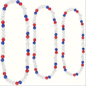 Venta de fábrica Unisex equipo de béisbol ajustable regalos collar de béisbol para atletas jugadores collar de béisbol con cuentas de diamantes de imitación - Product Image 6