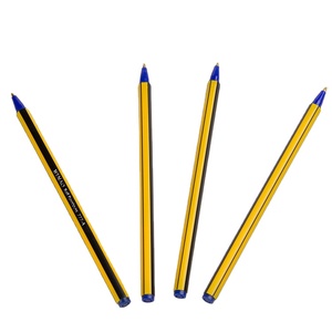Factory Direct Plastic Yellow Rod Sleeve Simple Ballpoint <strong>Pen</strong> Bullet 0.7mm Ballpoint <strong>Pen</strong> <strong>Export</strong> - Product Image 2