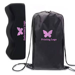 Logotipo bordado, almohadas de 2 capas para rellenar glúteos, almohada BBL de espuma viscoelástica después de la cirugía para glúteos, almohadas brasileñas con bolsa de transporte - Product Image 1