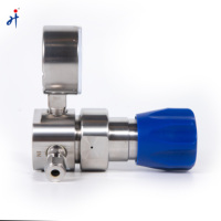 Régulateur de pression pour bouteilles haute pression pour oxygène, CO2, azote, propane et hélium, régulateur pour gaz naturel