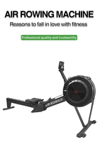 Rameurs commerciaux SQ, rameur à air, machine à ramer, équipement de crossfit pour la remise en forme