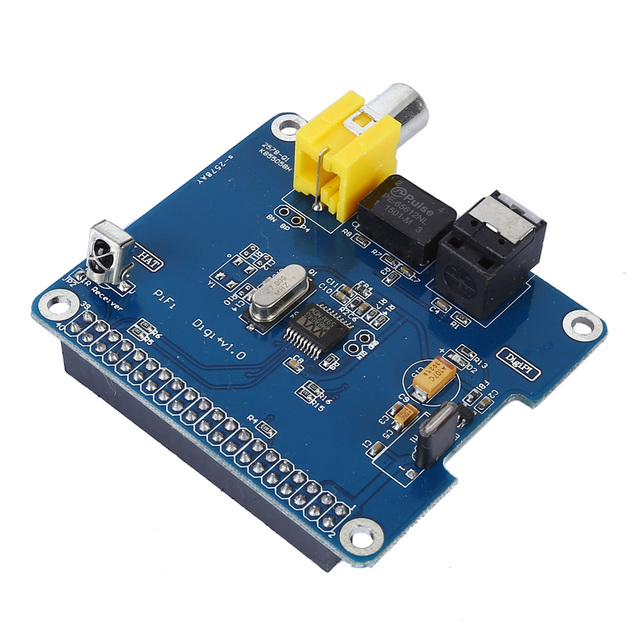 Smart Electronics HIFI DiGi+ Digital Sound Card I2S SPDIF Optical Fiber for Raspberry Pi 2 Model B / B+ / A+ As Seen Tv