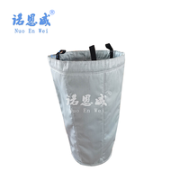 200MM-600MM Tuyau de conduit d'air résistant à la chaleur à haute température avec matériaux d'isolation thermique Conduit flexible résistant à la chaleur