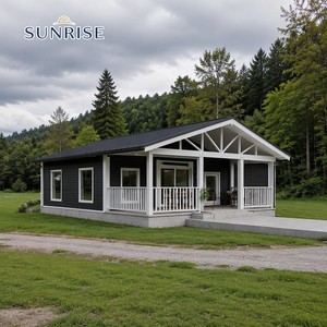 บ้านสำเร็จรูป SUNRISE ป้องกันลม ประกอบง่าย รวดเร็ว บ้านเคลื่อนที่ขนาดเล็ก บ้านพักสำหรับผู้สูงอายุ แบบขยายได้ บ้านคอนเทนเนอร์พร้อมอยู่ - Product Image 1
