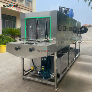 Industrielle Tablett waschmaschine Automatische Waschmaschine Fabrik preis Kisten waschmaschine - Product Image 4