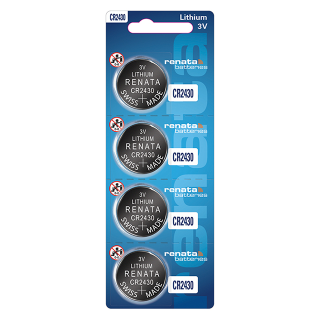 CR2430 BATTERY LITHIUM 3V COIN 24.5MM -