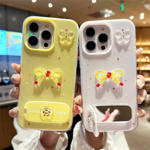 Étui pour téléphone portable Lichicase, <span class=keywords><strong>coque</strong></span> en gelée pour femme, mignon avec un nœud, pour vivo Y400 T4 Pro Y39 Y300i - Product Image 3