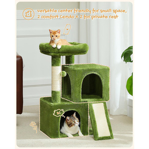 2025 árbol <span class=keywords><strong>rascador</strong></span> de <span class=keywords><strong>torre</strong></span> de casa de árbol de gato de alta calidad moderno para <span class=keywords><strong>gatos</strong></span> - Product Image 2