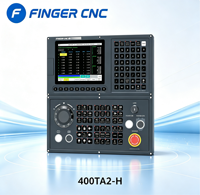 Contrôleur de tour CNC FINGER de haute qualité 8 pouces 2 canaux 4 axes RT Linux Transmission USB/RS485/LAN/WIFI Type horizontal Garantie 3 ans