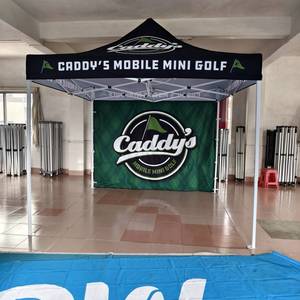 Biểu Tượng Tùy Chỉnh In Ngoài Trời Không Thấm Nước Quảng Cáo Sự Kiện Lều 10x10 3x3 Pop up Gazebo Lều Tán Cho Triển lãm Thương Mại - Product Image 3