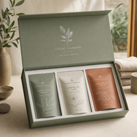 Boîte cadeau rigide à charnière en feuille d'or personnalisée de luxe avec insert en mousse pour ensemble de confiseries, boîte d'emballage haut de gamme