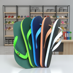 Sandalias Planas <span class=keywords><strong>de</strong></span> Diseño <span class=keywords><strong>para</strong></span> <span class=keywords><strong>Hombre</strong></span> y Niño, Fabricadas en Fuzhou, Calzado Informal Popular, <span class=keywords><strong>Chanclas</strong></span> <span class=keywords><strong>para</strong></span> Interiores y Exteriores - Product Image 1