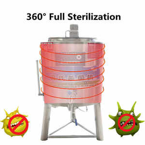 Máquina Pasteurizadora Tanque Pasteurizador SS304 para Lácteos, Huevo Líquido, Jugo, Yogur, Leche de 50L 100L 150L 200L 300L 500L 1000L - Product Image 2