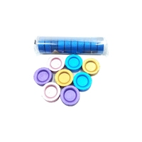 Encens charbon sans fumée 4 couleurs à lumière rapide en gros charbon de narguilé 33mm charbon de bois