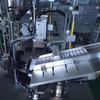 Machine de remplissage et de scellage automatique de tubes en aluminium en plastique Henwi Cream/Cosmetics -- Machine rotative de pliage et de scellage à ultrasons