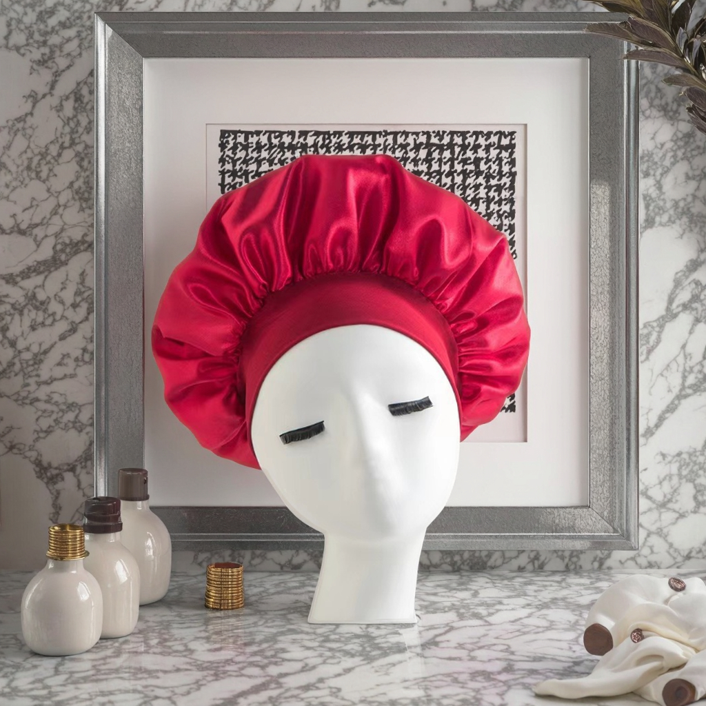 Hot Selling Women's Muslim Style Headscarf Wide Elastic Beauty Hair Care Shower Cap Ding Sleep Cap for Postpartum Care