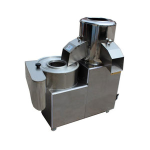Éplucheuse commerciale de pommes de terre et de manioc 300 kg/h pour le lavage et l'épluchage des pommes de terre, à vendre - Product Image 2