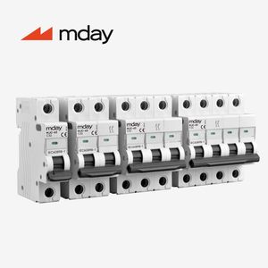 Mday MJC-63 लघु सर्किट ब्रेकर (<span class=keywords><strong>mcb</strong></span>) 6ka ब्रेकिंग क्षमता कॉपर रेल बढ़ते हुए IP20 सुरक्षा 2 साल की वारंटी - Product Image 1