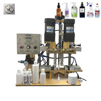Machine de capsulage semi-automatique électrique FKJX à couple réglable, capsuleuse à vis à changement rapide, pour différents formats de contenants alimentaires en plastique