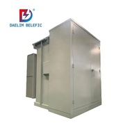 Transformateur triphasé monté sur socle 500 kVA 1000 kVA 2000 kVA 5000 kVA pour énergie solaire et éolienne, avec socle amovible, sortie 220 V, pour distribution d'énergie