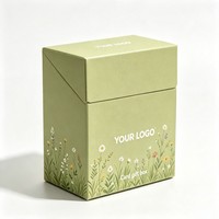 Boîtes à cigarettes vides en gros, emballages de luxe pour cigarettes, boîtes en carton pour cartes avec encre de soja, idéales pour les cadeaux