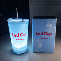 Chope à bière lumineuse LED JIN PENG avec couleurs personnalisables pour les événements sportifs, les fêtes et les promotions