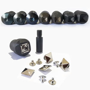Matrices à rivets carrées BDRAY pour machine à riveter manuelle KQ-T001F, outils de réparation de chaussures en fer - Product Image 4