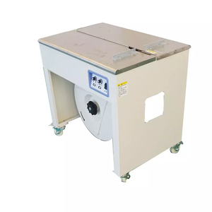 Low Table Semi-Auto Strapping <strong>Machine</strong>/ Semi Auto Carton <strong>Wrapping</strong> Baling <strong>Machine</strong> - Product Image 6