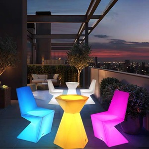 All'ingrosso tavolo da <span class=keywords><strong>Bar</strong></span> alto e fresco Night Club per il noleggio di feste illuminato a Led tavolo da Cocktail luminoso mobili da <span class=keywords><strong>Bar</strong></span> - Product Image 6