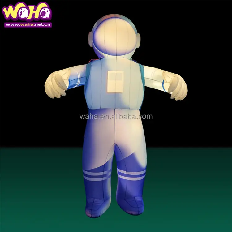 विज्ञापन के लिए inflatable अंतरिक्ष यात्री कार्टून inflatable अंतरिक्ष आदमी मॉडल सजावट
