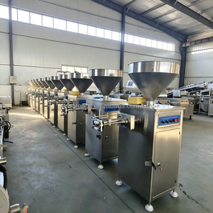 Máquina Automática Neumática de 220V <span class=keywords><strong>para</strong></span> Rellenar Salchichas, Máquina <span class=keywords><strong>para</strong></span> <span class=keywords><strong>Hacer</strong></span> Salami y Chorizo, Máquina <span class=keywords><strong>para</strong></span> Rellenar y Atar <span class=keywords><strong>Chorizos</strong></span> - Product Image 6