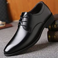 Chaussures unisexes respirantes en maille noires, style britannique, tendance, décontractées et habillées, haut de gamme, neuves, à bout pointu, semelle intermédiaire en caoutchouc, authentiques