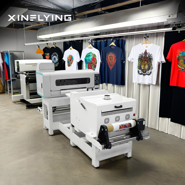 Factory Stock A2 DTF Printer 42CM 3-7Day Delivery 2 Head I1600 DTF Printer Printing Machine for T-shirt Printing