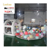 Maison gonflable de ballon de bulle de ballons de fête d'enfants avec la pompe d'air de ventilateur