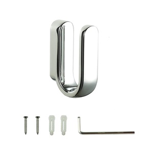 Gancho de Ropa Flexible Reutilizable en Forma de U para Montar en la Pared, Ideal para Proyectos Hoteleros y Inmobiliarios Transfronterizos - Product Image 1