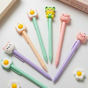 Protector de Lápiz de PVC con Imagen de Animal de Dibujos Animados, Extensor de Lápiz de Plástico para Niños con Cubierta Estilo Amor, Adornos para Lápices - Product Image 3