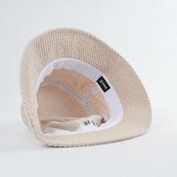 Sombreros de Pana Gruesa al por Mayor con Logotipo Personalizado, Etiqueta Bordada y Etiqueta Colgante, Gorra de Pana de Alta Calidad