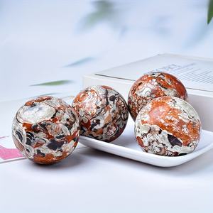 Vente en gros de sphères d'agate argentée de style bohème de haute qualité, pierre de cristal naturelle pour la décoration intérieure unique et les cadeaux de vacances - Product Image 3