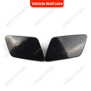 Capuchons de lave-phares Vehicle Wolf Lake pour Vw Tiguan 2012 2016, matériau ABS, installation par ruban adhésif - Product Image 4