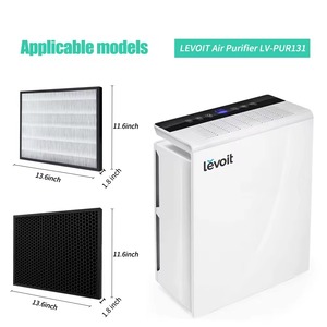 Chất lượng cao PP khung nhựa phổ biến hộ gia đình Máy lọc không khí thay thế bộ lọc nhà máy bán hàng trực tiếp Đúng HEPA chất liệu - Product Image 4