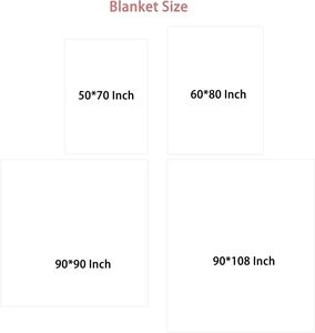 Ấm cúng mềm tùy chỉnh logo một lớp flannel chăn tốt bán đồng bằng rắn màu du lịch trang trí nội thất Mô hình nhân vật hoạt hình - Product Image 6