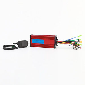 Kit WXGN202 rojo de 15 tubos con pantalla WXGN202 + kit de controlador de 15 tubos, 36V/48V/60V/72V, 1200W/1500W universal para scooter L894 - Product Image 2