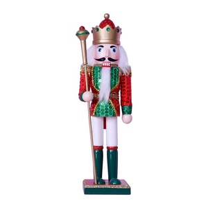Décoration de Noël en bois en gros, <span class=keywords><strong>Casse</strong></span>-<span class=keywords><strong>noisette</strong></span> <span class=keywords><strong>soldat</strong></span> personnalisé de 12 pouces, cadeau idéal pour Noël - Product Image 1