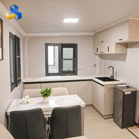 Villa conteneur mobile de luxe pliable et extensible de 30 pieds avec électricité standard AU/US, entièrement meublée pour jardin