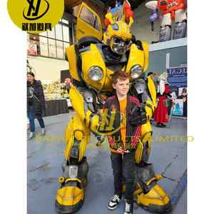 Diseño de alta calidad Led disfraz <span class=keywords><strong>Robot</strong></span> Cosplay Led usable Bumble <span class=keywords><strong>Bee</strong></span> disfraz Artificial transformador <span class=keywords><strong>Robot</strong></span> usable para la venta - Product Image 4