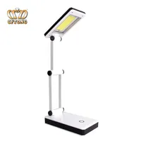 Lampe de bureau portable lampe de lecture de nuit pliable USB rechargeable LED lampes de table pliantes