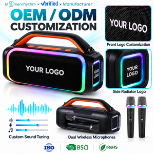 Servizio di Personalizzazione Logo Private Label: Altoparlante Wireless Portatile per Karaoke con Ricchezza Timbrica e Suono Spazioso per Feste - Product Image 1